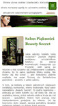 Mobile Screenshot of beautysecret.pl